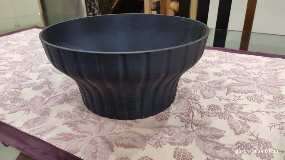 Bonsai Saksısı Sehpası (Kâse Biçimli, Geniş Üst Kenarlı) görsel 1