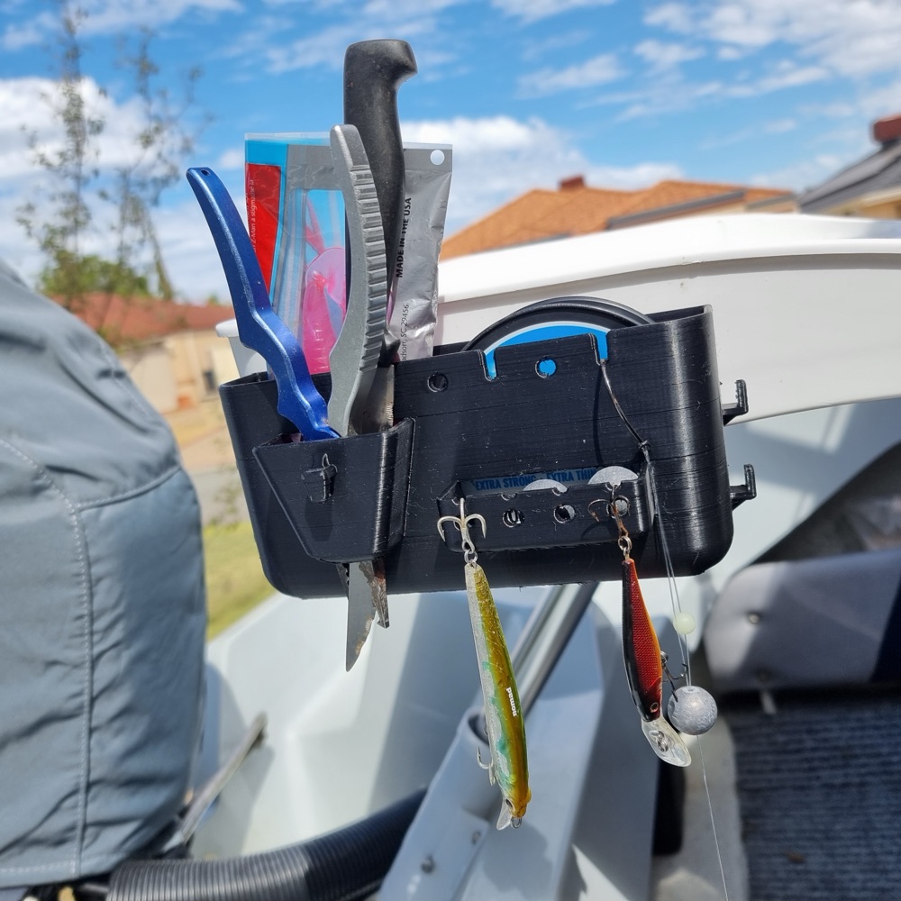 Kayak ve Tekne Icin Malzeme Cebi (Olta Takim Organizeri)