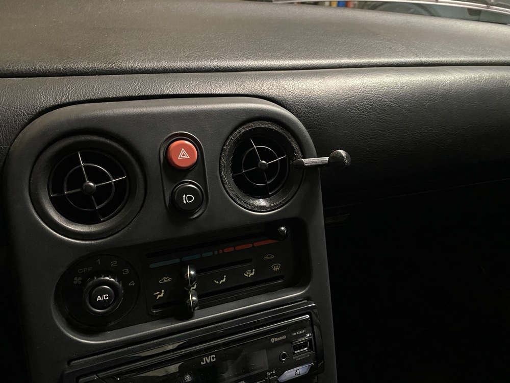 Mazda NA Miata Menfez Halkalı RAM Ball Telefon Tutucu