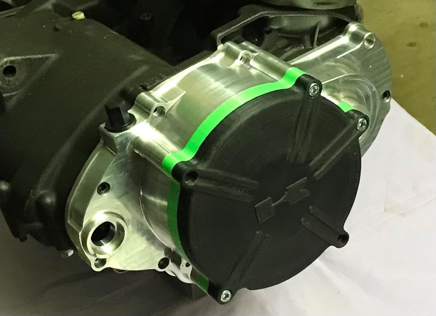 Kawasaki Debriyaj Kapağı ve Uzatma Halkaları görsel 3