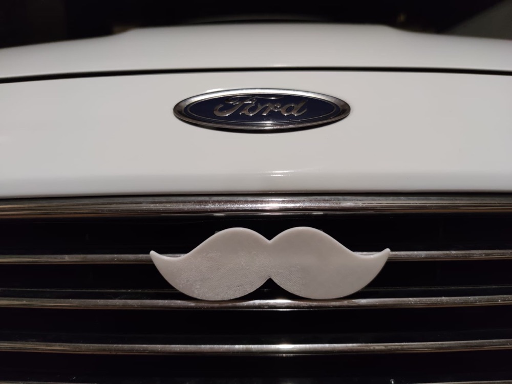 Ford Focus/Fiesta Krom Ön Tampon Bıyığı görsel 2
