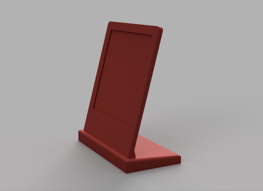 Anlık Fotoğraf Kâğıdı İçin Ayaklı Çerçeve (Kare, 72 × 85 mm) görsel 3