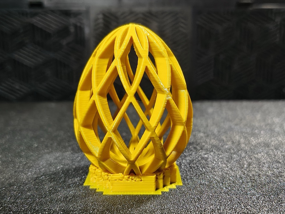 Geometrik Çapraz Kaburgalı Paskalya Yumurtaları (8 Model, Altlıklı) görsel 3