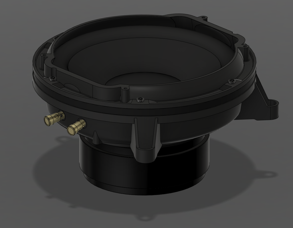 Audi A3/S3 8V 10" Subwoofer Adaptör Tutucusu görsel 2