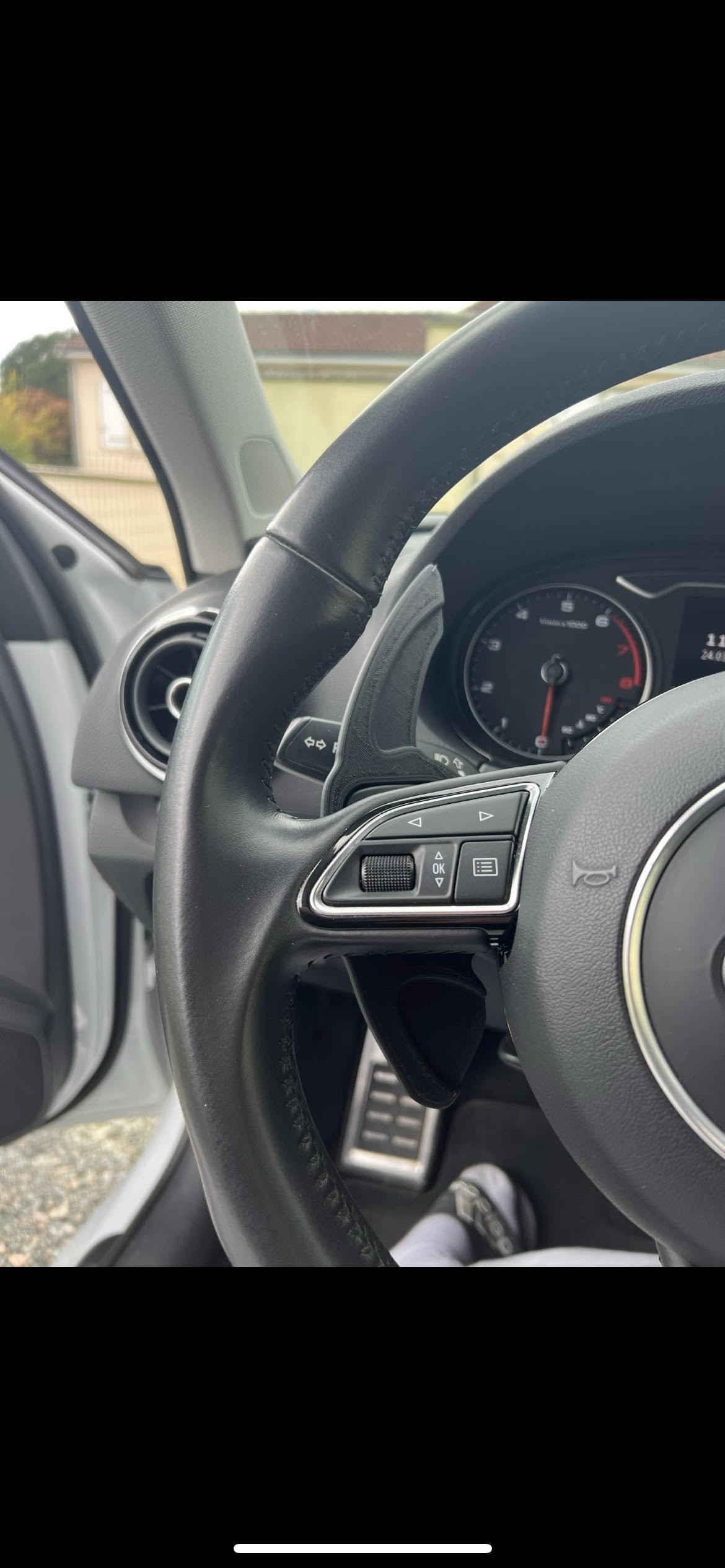 Audi Direksiyon Vites Kulakçığı Kör Plaka