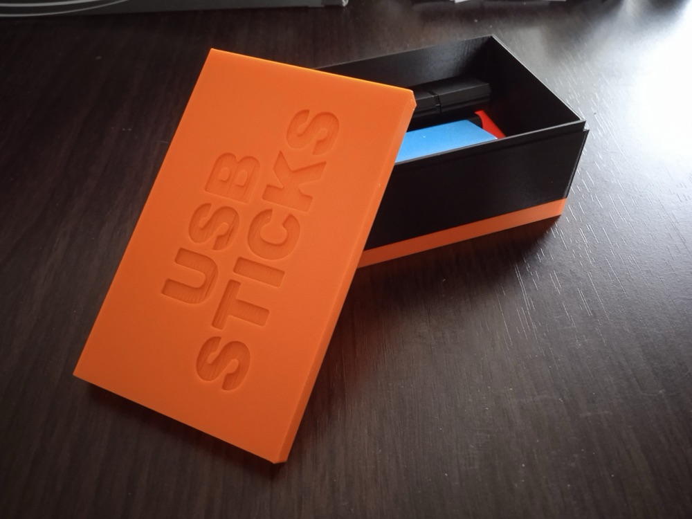USB Bellek Saklama Kutusu (Kapaklı, Üzeri Yazılı) görsel 2