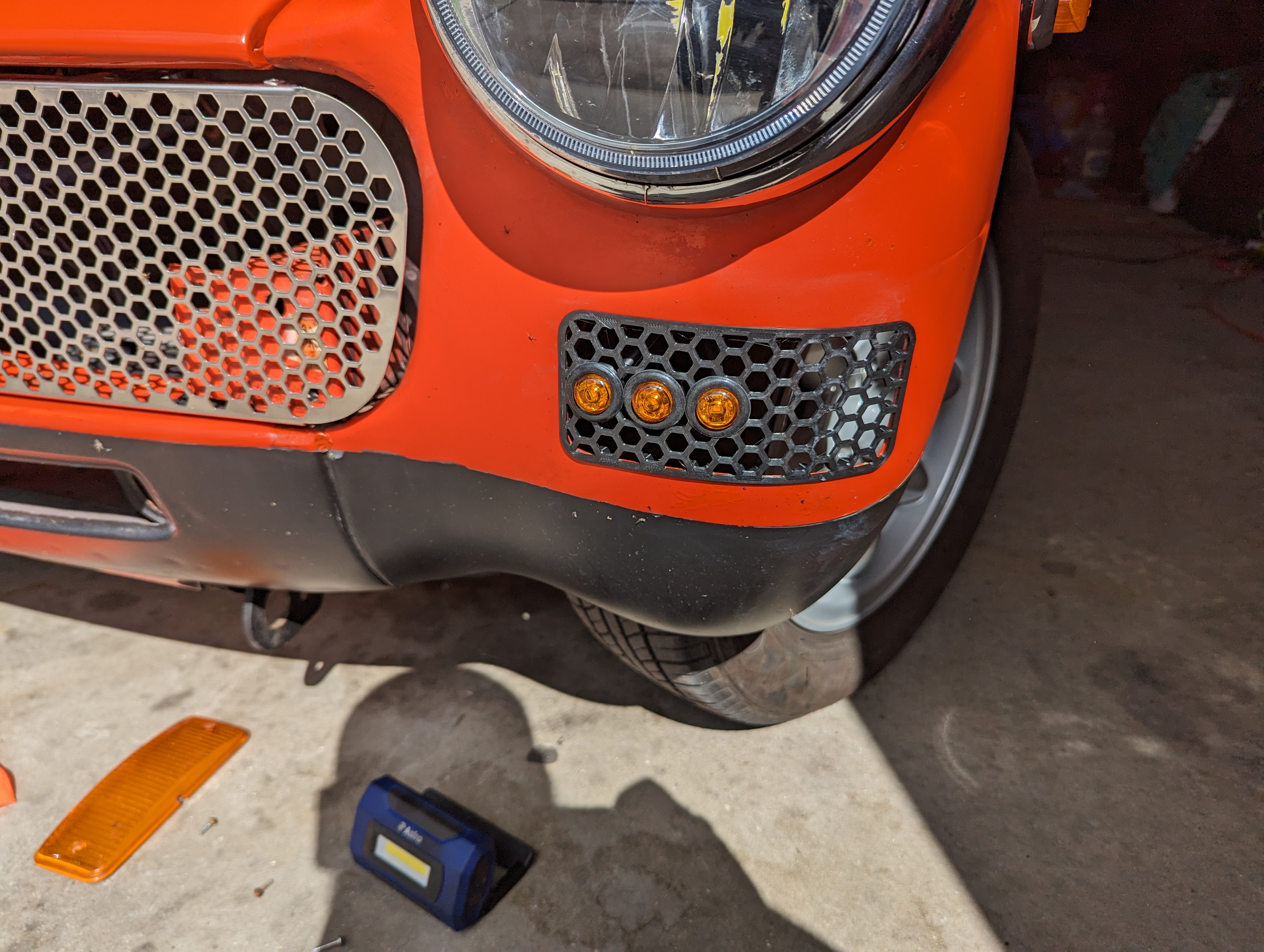 MG Midget 1500 Sinyal Lambası Boşluk Kapağı