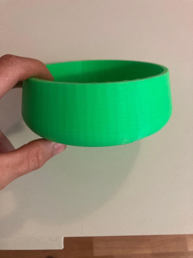 Köpek Mama Kabı (Derin Gövdeli, İç Tabanı Desenli, 14 cm) görsel 3
