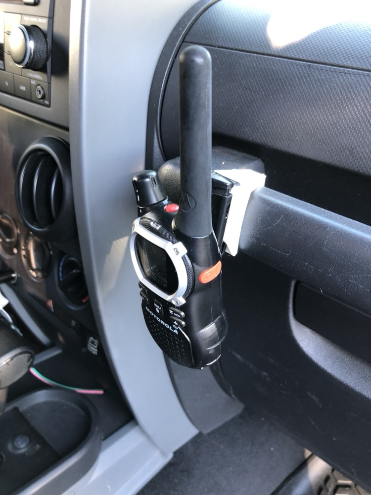 Jeep Wrangler Telsiz Klipsi