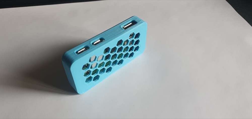 Raspberry Pi Zero 2 W Petek Desenli Kasa