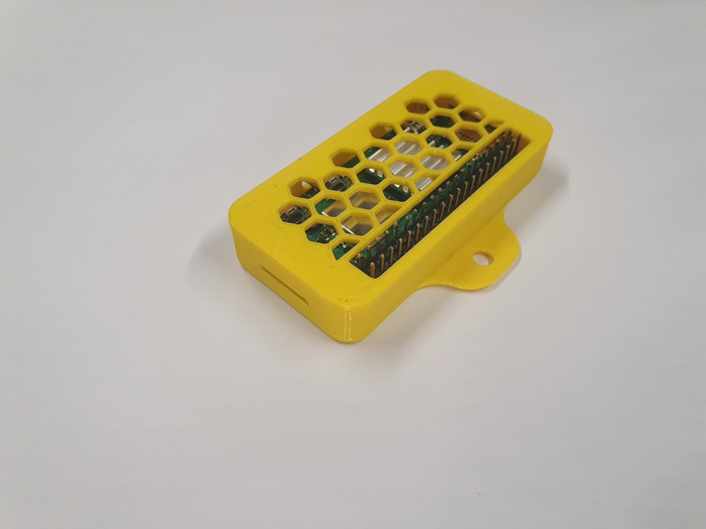 Raspberry Pi Zero 2 W Petek Desenli Kasa görsel 3