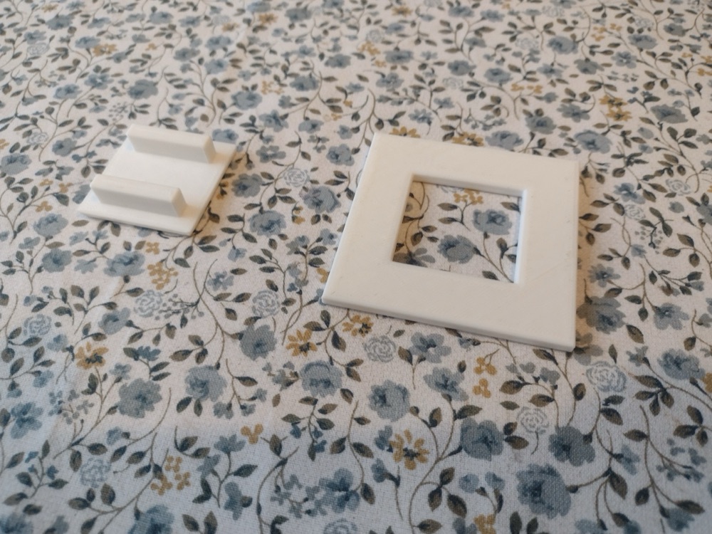 Parçalı Satranç Tahtası (34 × 34 cm, Takma Beyaz Kareli) görsel 4