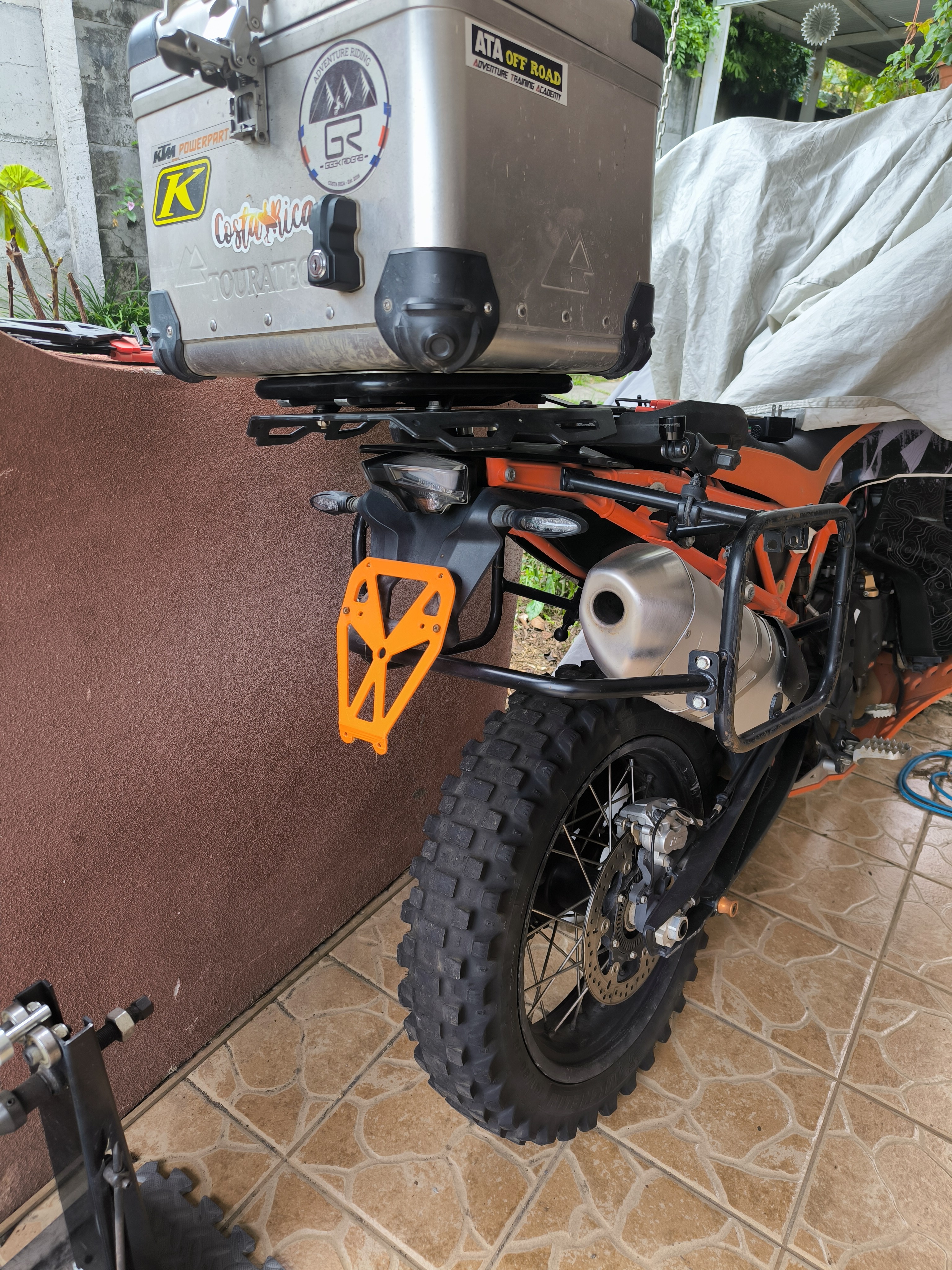 KTM 790/890 Adventure/Duke Plaka Braketi görsel 2