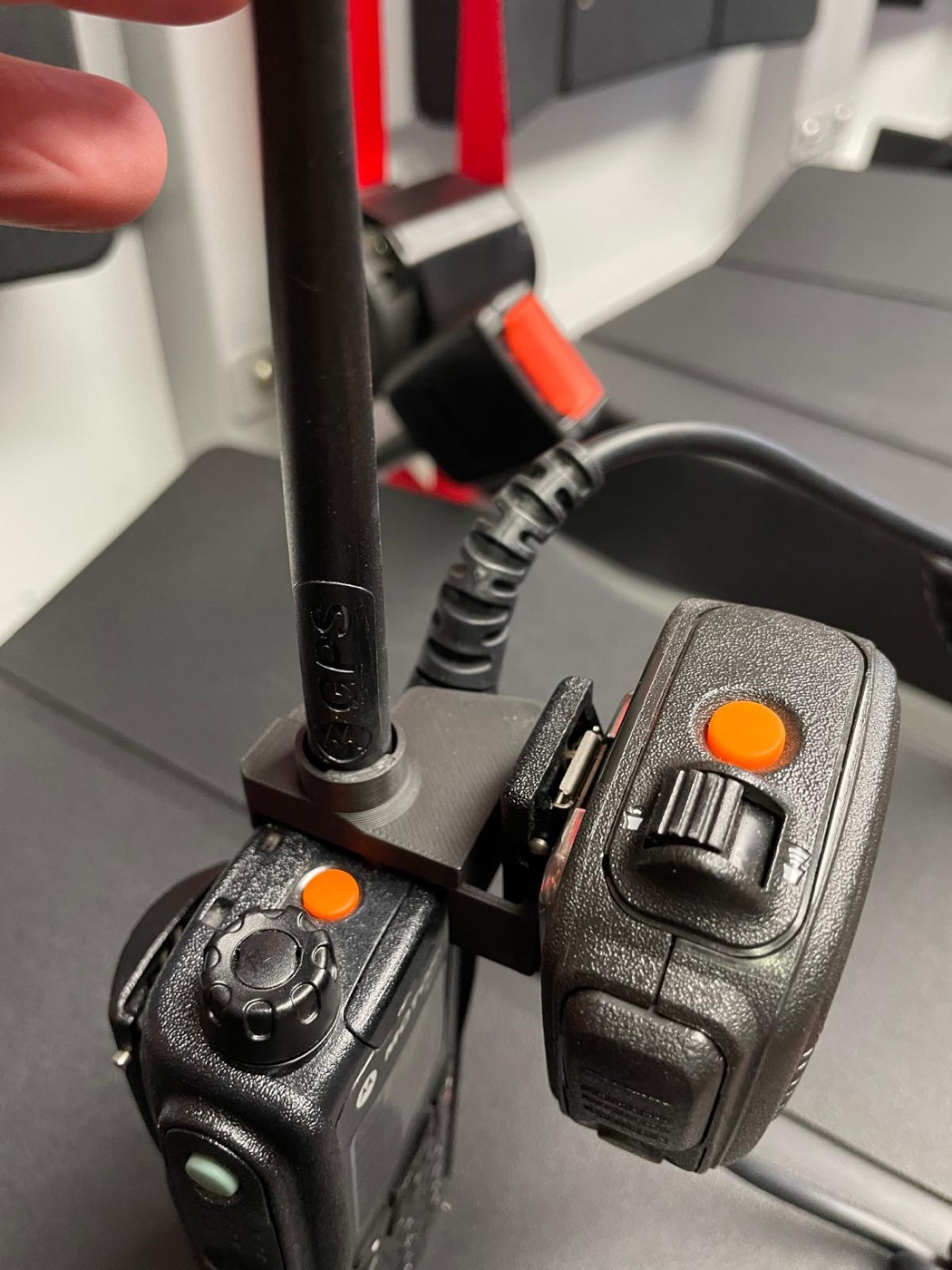 Motorola Telsiz Mikrofon Tutucusu görsel 3