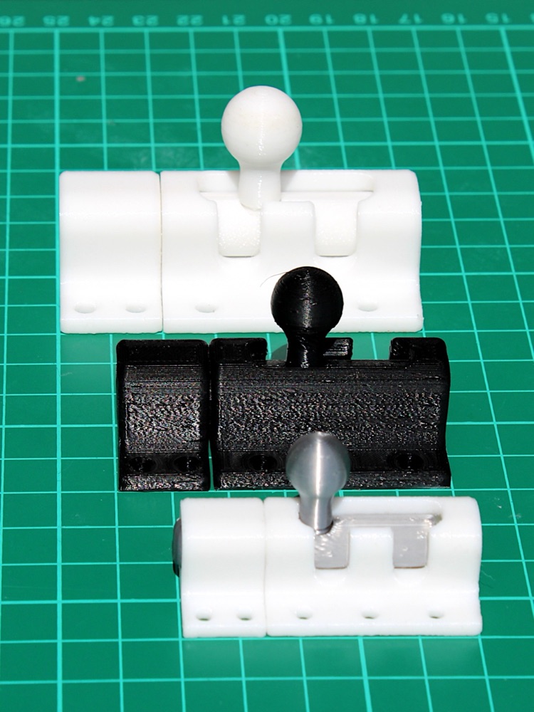 Sürgülü Bahçe Kapısı Kilidi (Açık Konumda Sabitlenen, 50–100 mm Altı Boy) görsel 2