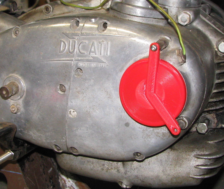 Ducati Narrowcase Kontak Kapağı görsel 3