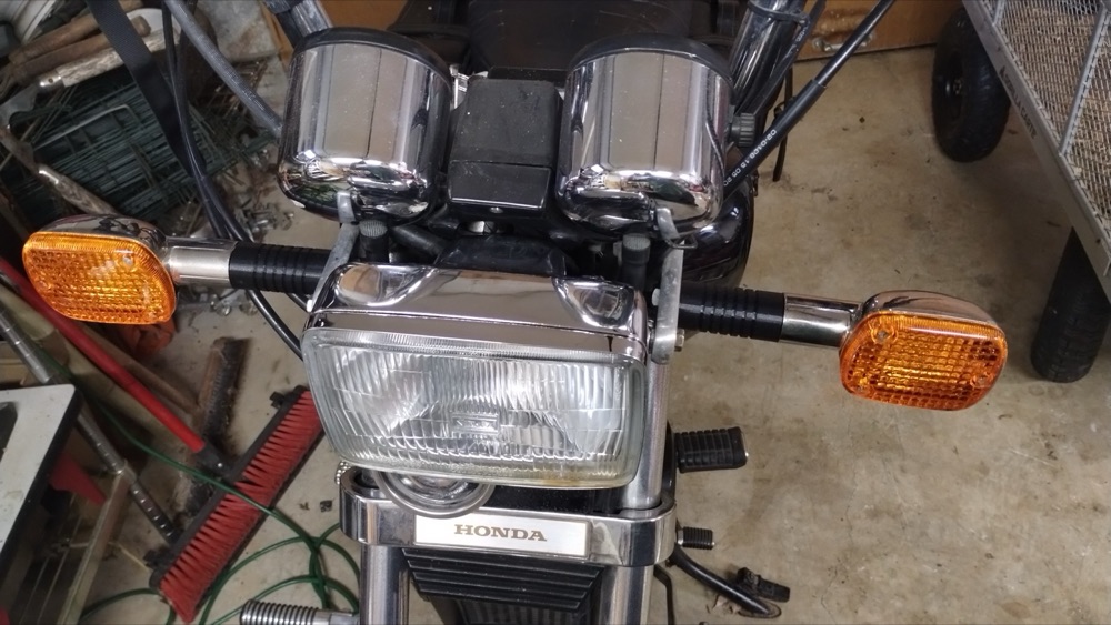 Honda Shadow VT500C Ön Sinyal Sapı (1984) görsel 2