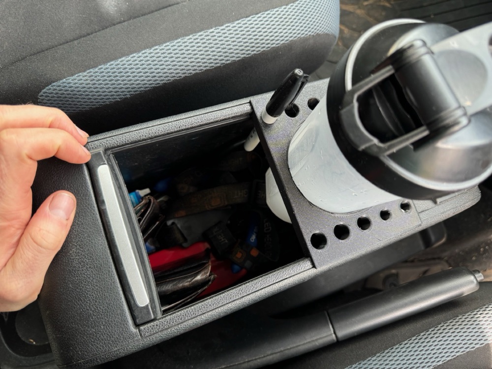 Citroën Berlingo Orta Konsol Bardaklık görsel 3