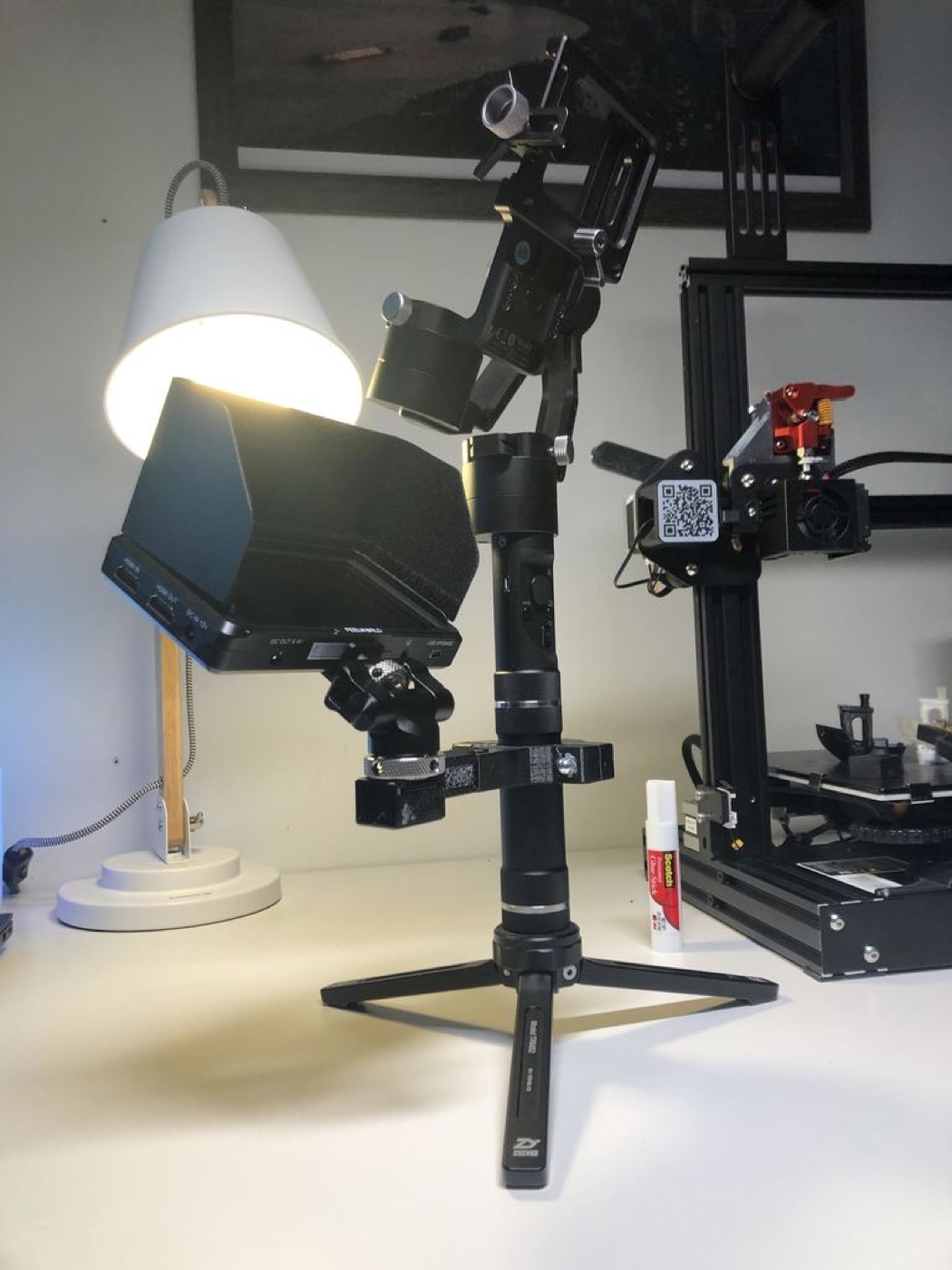 Zhiyun Crane V2 Hotshoe Monitör Kıskacı