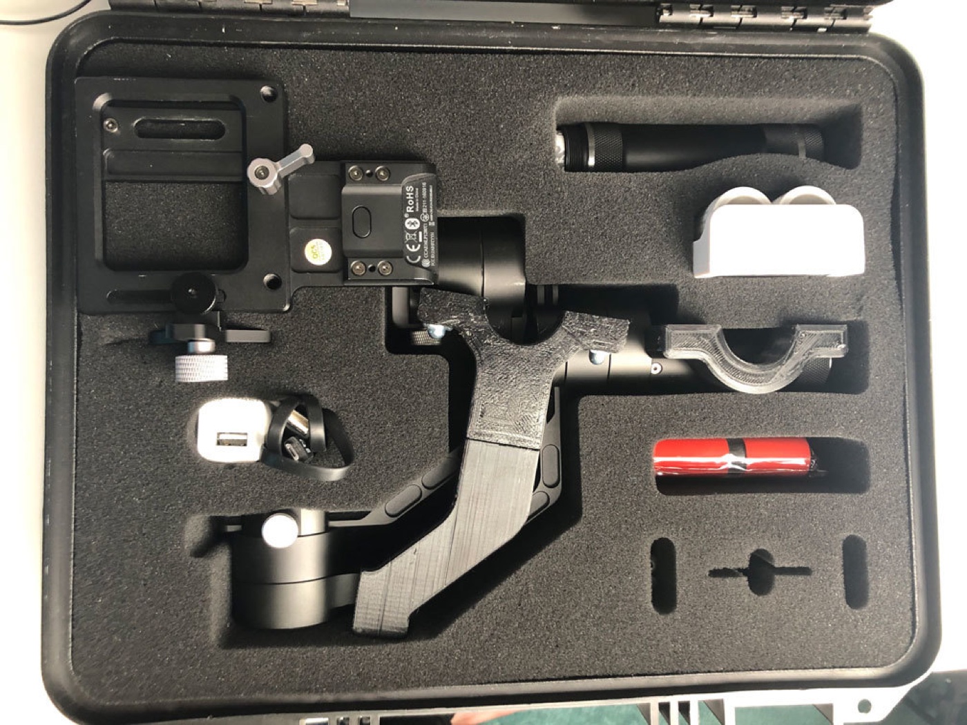 Zhiyun Crane V2 Hotshoe Monitör Kıskacı görsel 2