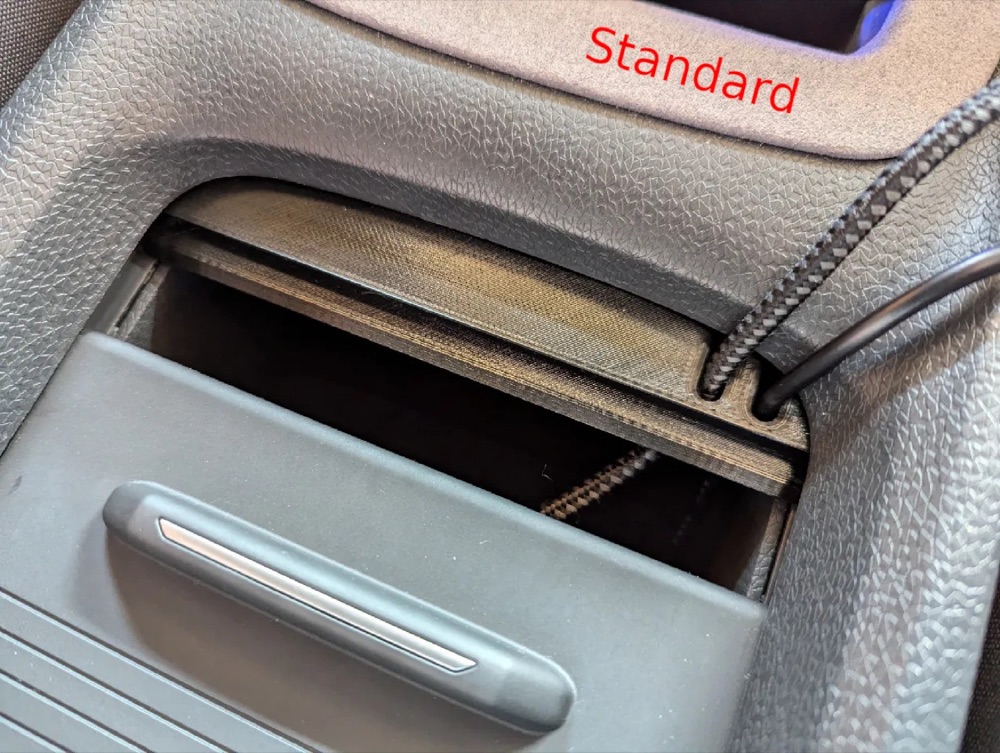 VW ID.3 USB Kablo Düzenleyici Aparat — Geliştirilmiş Sürüm (136 mm) görsel 4