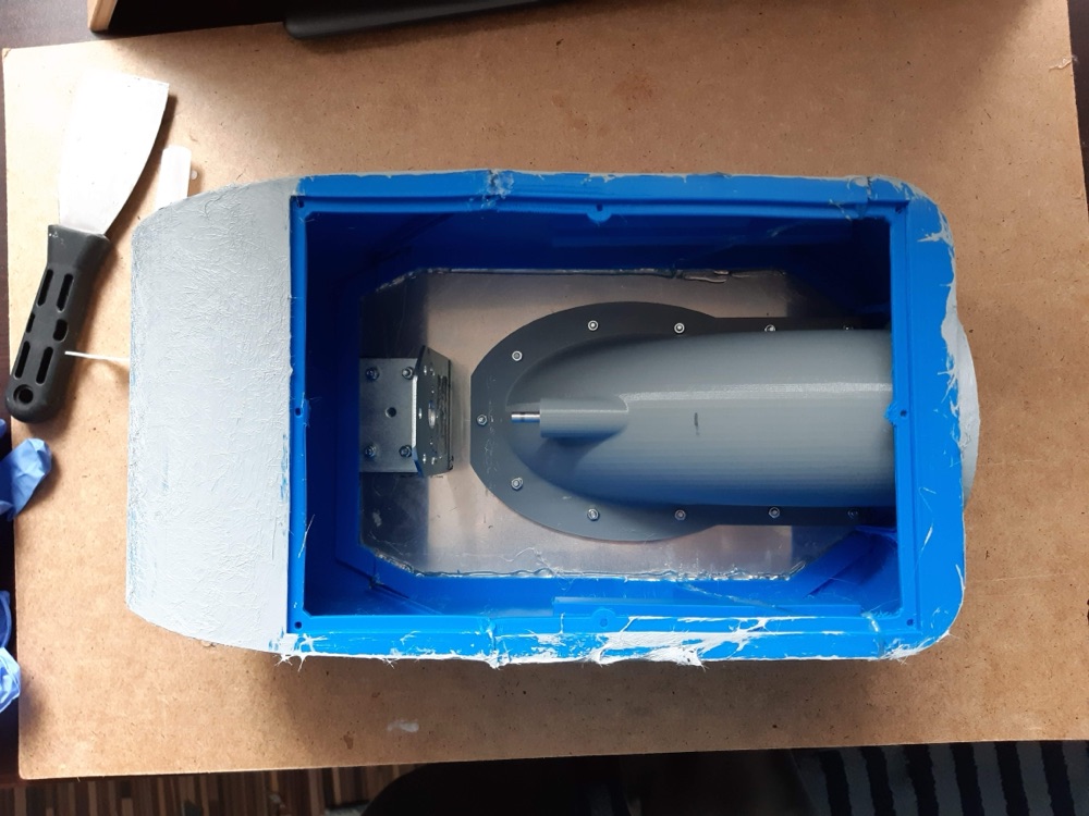 SUP/Kayak Icin Kompakt Elektrikli Itici Govdesi görsel 4