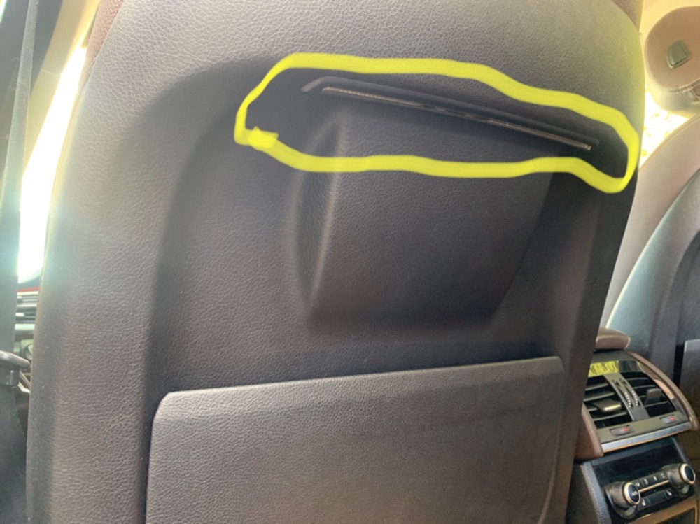 Arka Koltuk LED Aydınlatma Difüzörü (BMW X5 / X6 F15 / F16 Uyumlu) görsel 2