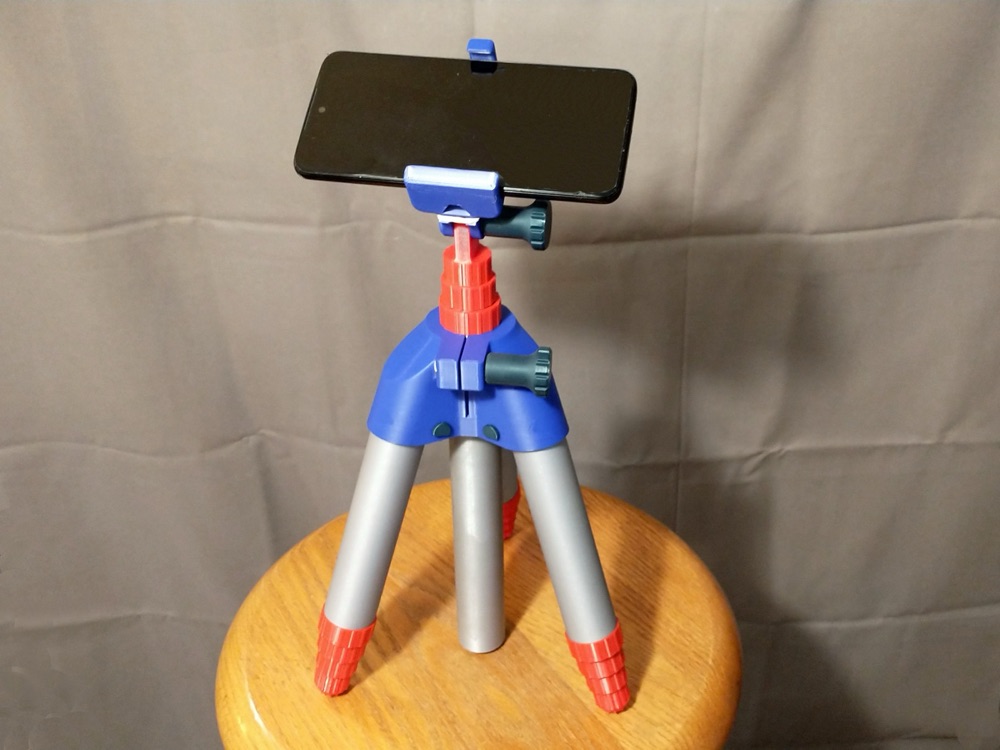 Teleskopik Telefon Tripodu (Masa Üstü ve Yer Tipi, 33–116 cm) görsel 2