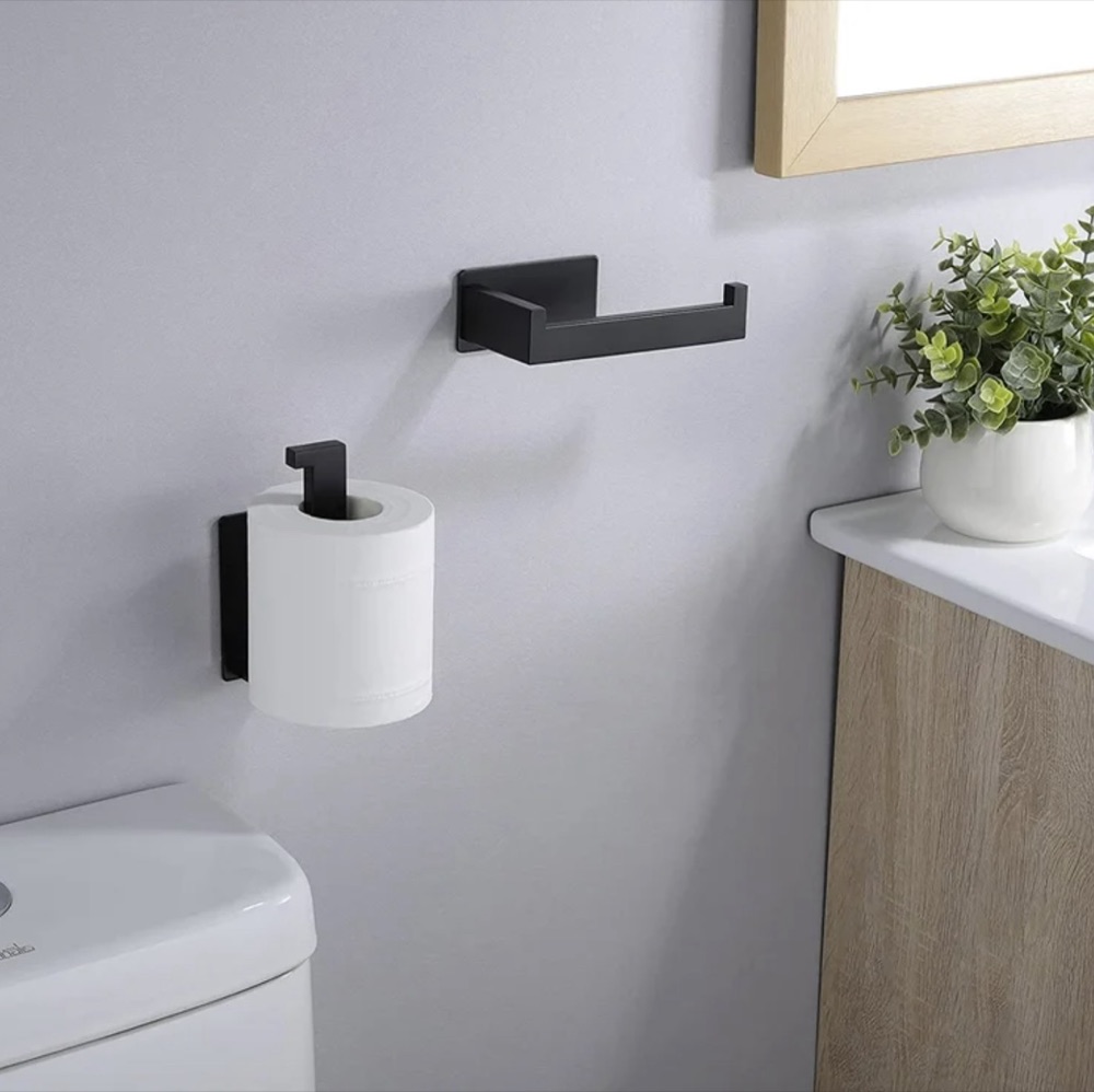 Sade Minimalist Duvar Tuvalet Kâğıdı Tutucusu (Açık Uçlu Çubuk)
