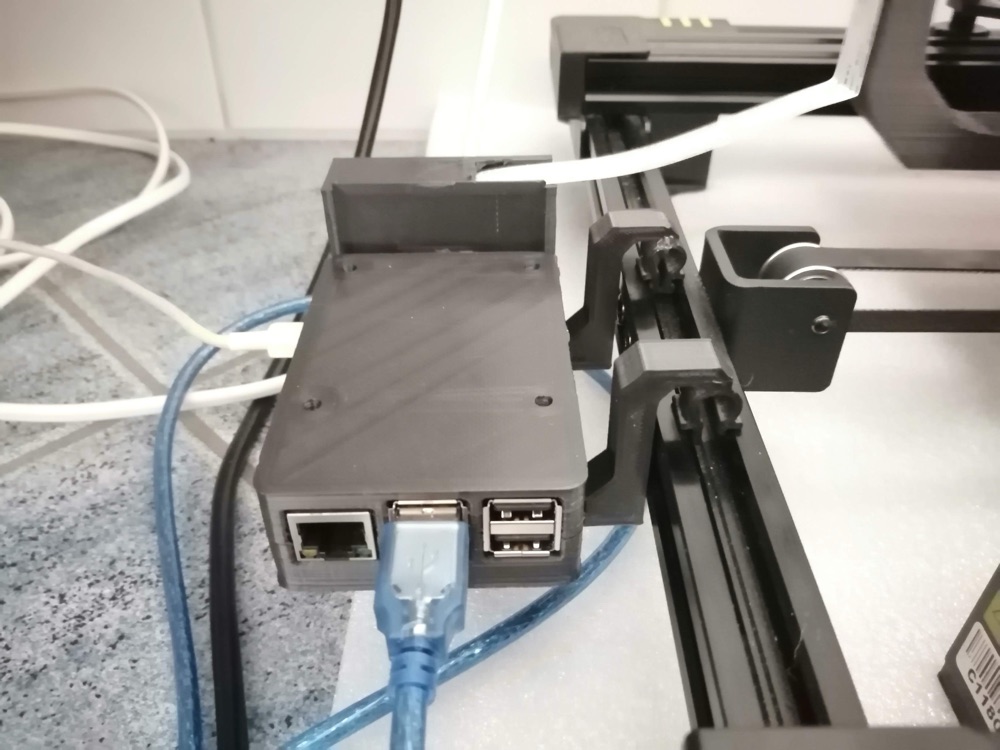 Raspberry Pi Kamera + Spool Montaj Seti (Anycubic Chiron) görsel 2