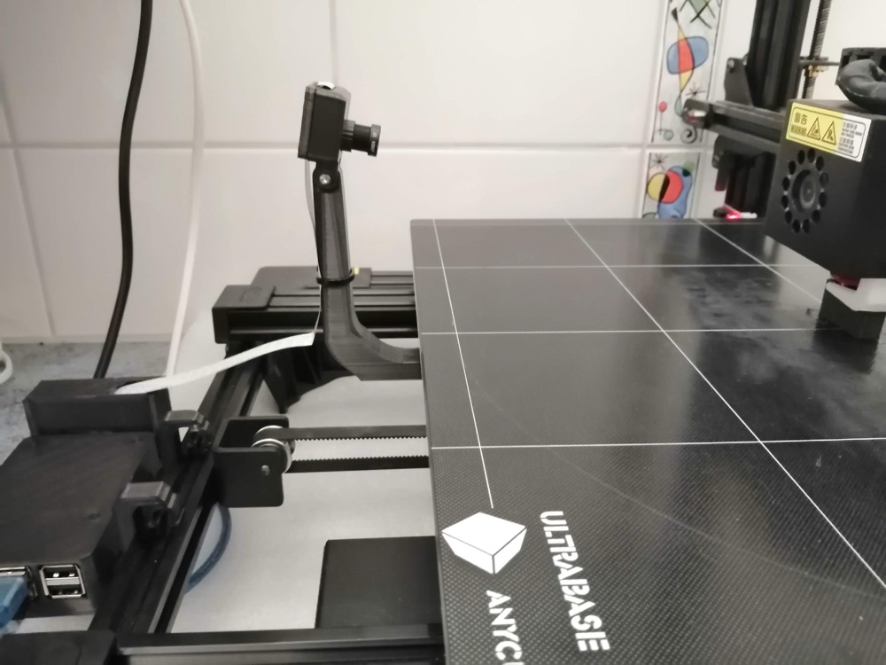 Raspberry Pi Kamera + Spool Montaj Seti (Anycubic Chiron) görsel 3