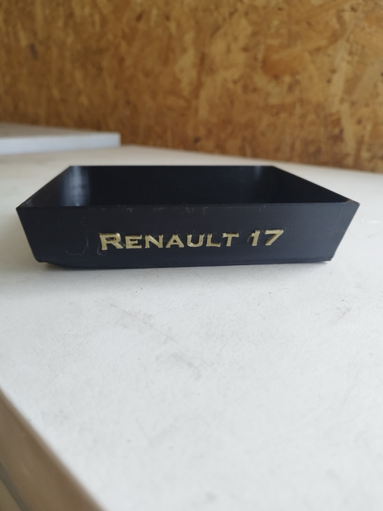 Renault 17 saklama kutusu