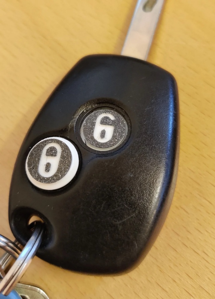 Renault anahtar kumanda düğmesi