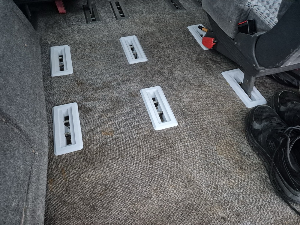 Renault Espace II Arka Koltuk Yatak Kapakları görsel 2