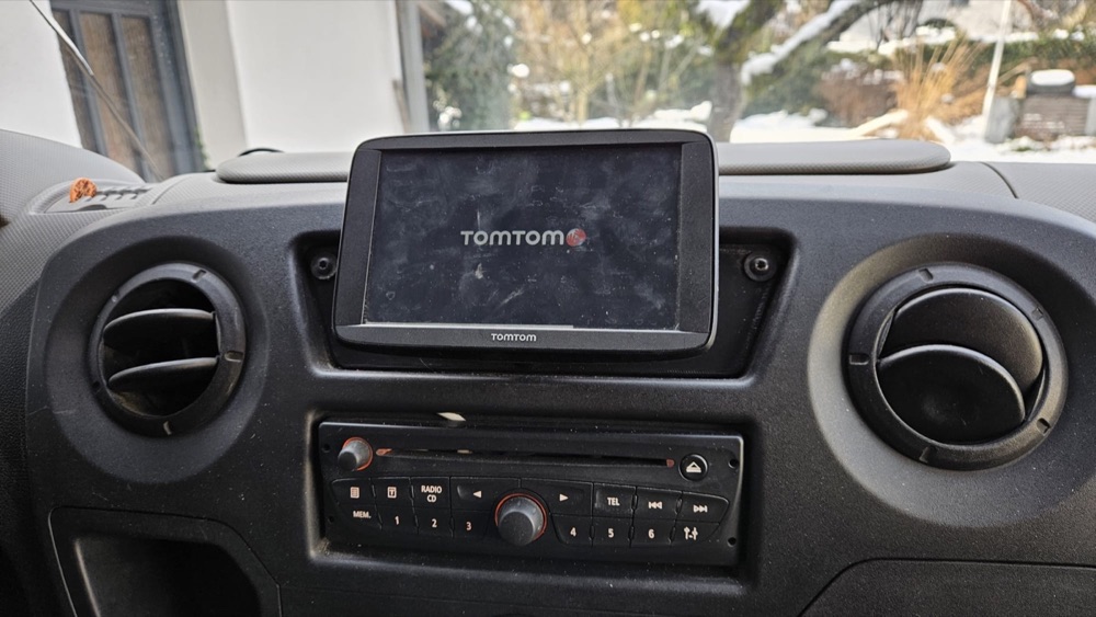 Renault Master TomTom navigasyon tutucu
