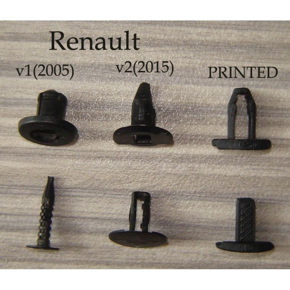 Renault Megane II Uyumlu Panel Klipsi (2005-2007) görsel 4