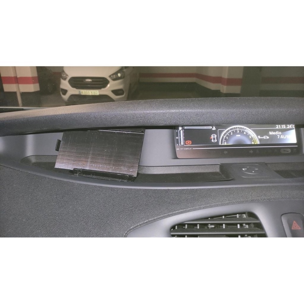 Renault Scenic Uyumlu Torpido Üstü Telefon Tutucu Aparat