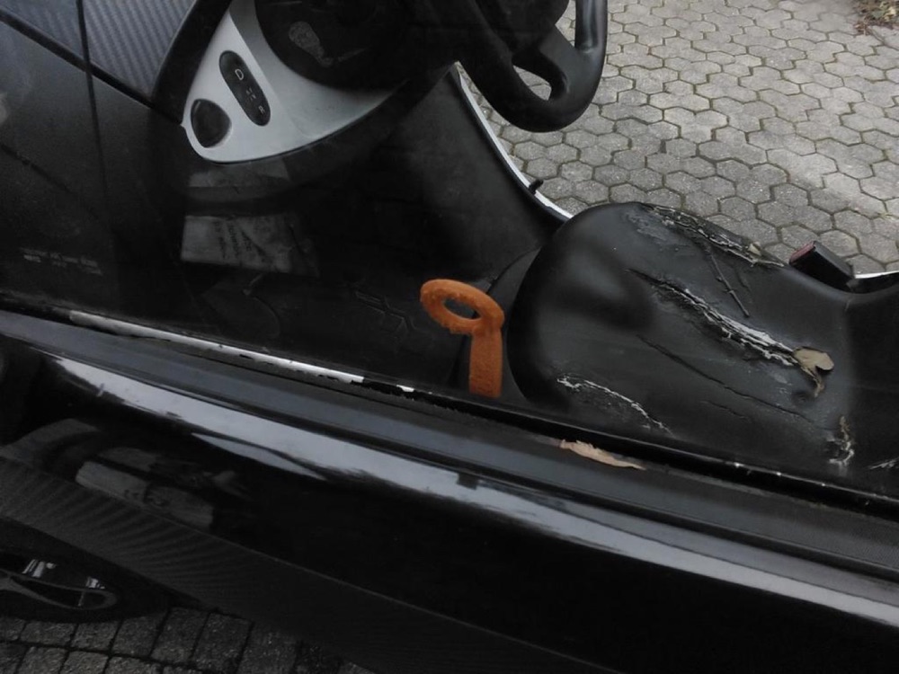 Renault Twizy kapı kolu uzatma seti görsel 2