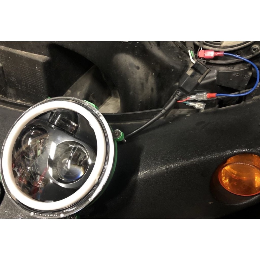 Renault Twizy LED Far Montaj Braketi görsel 4