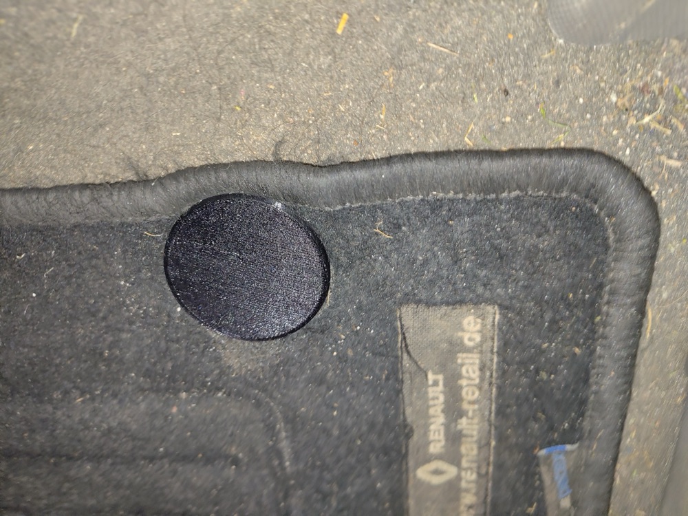 Renault Zoe paspas tutucu