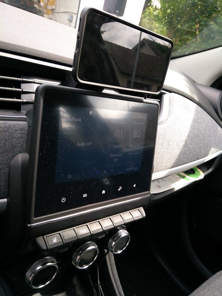 Renault Zoe Phase 2 telefon tutucu