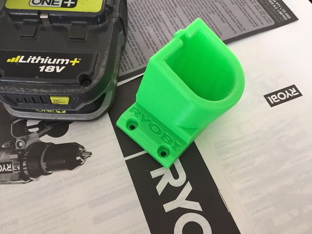 Ryobi ONE+ 18V Batarya Duvar Tutucu