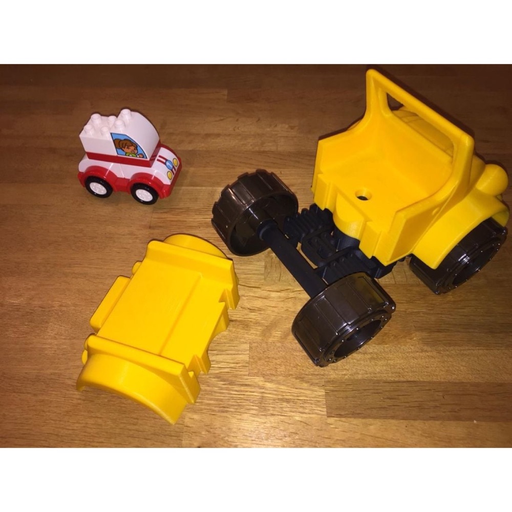 Sökülebilir Oyuncak Monster 2CV görsel 3
