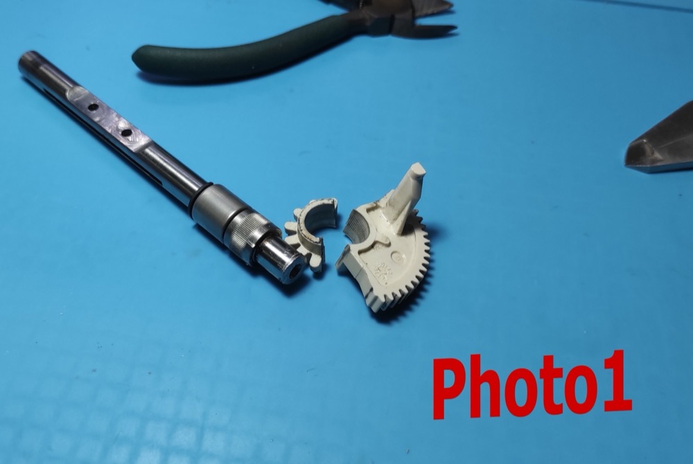 Saab 9-3 / 9-5 Gaz Kelebeği (Throttle Body) Dişli Tamir Seti görsel 3