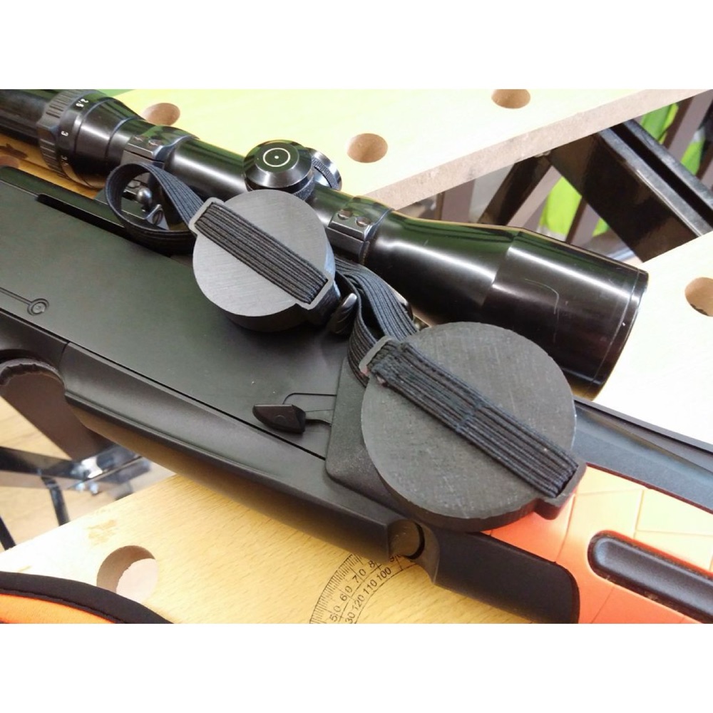 Optik Lens Koruyucu Kapak Seti — Schmidt & Bender 1.5-6x42 Uyumlu
