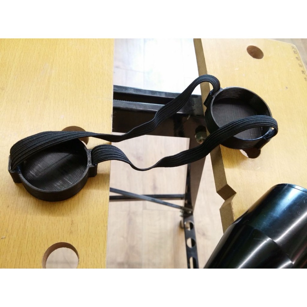 Optik Lens Koruyucu Kapak Seti — Schmidt & Bender 1.5-6x42 Uyumlu görsel 2