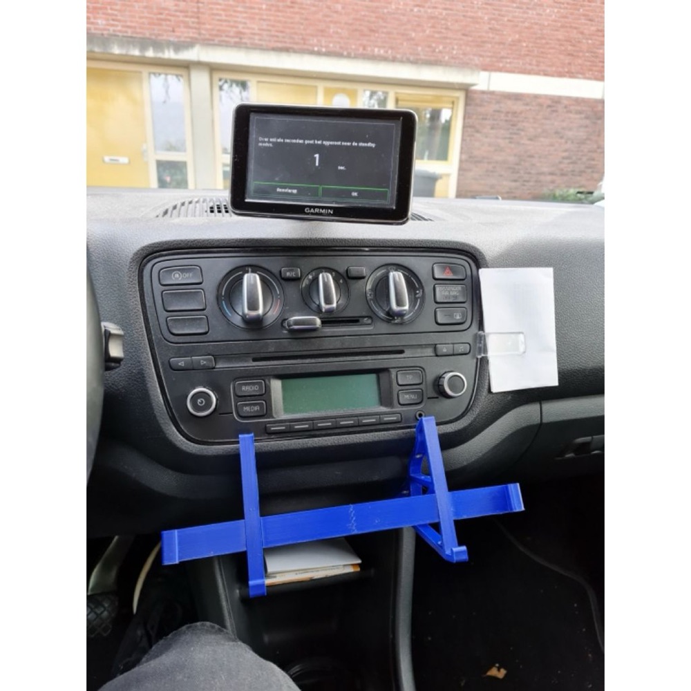 Skoda CitiGo Uyumlu 10 Inç Tablet Tutucu Aparat görsel 2