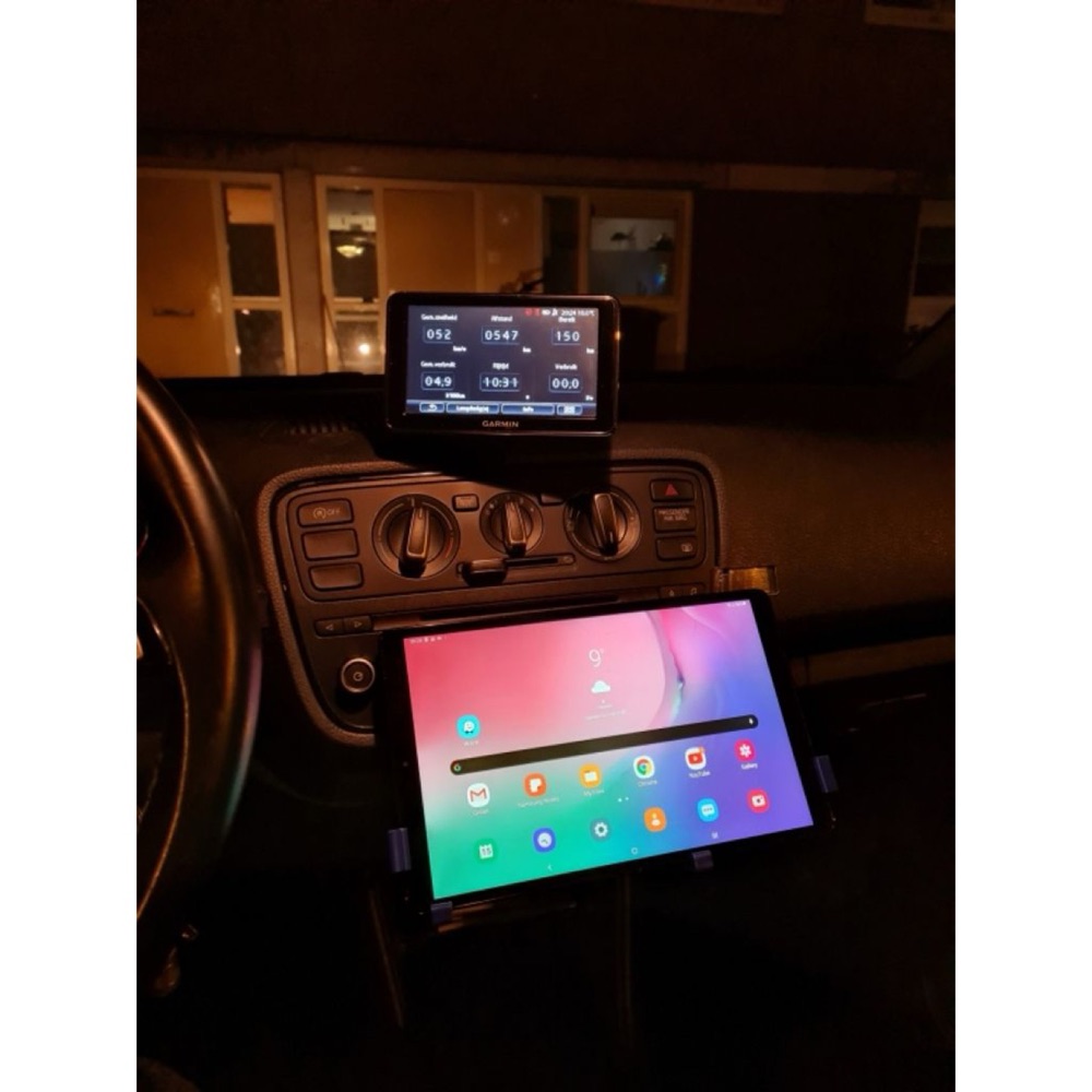 Skoda CitiGo Uyumlu 10 Inç Tablet Tutucu Aparat görsel 4