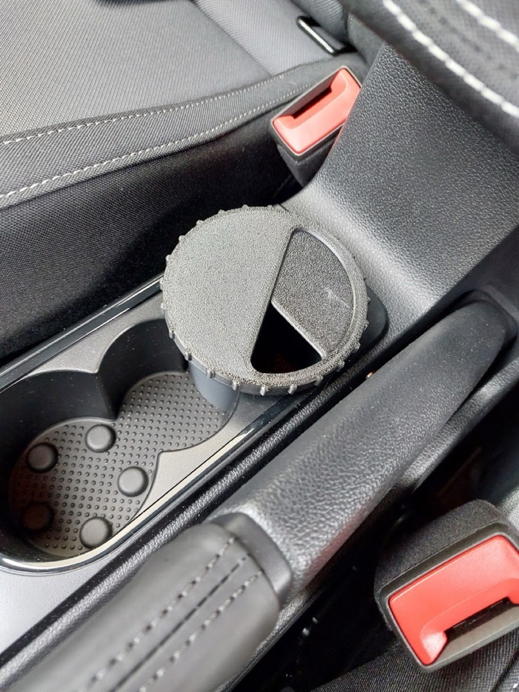 Skoda Fabia Uyumlu Bardaklık Tipi Çöp Kutusu