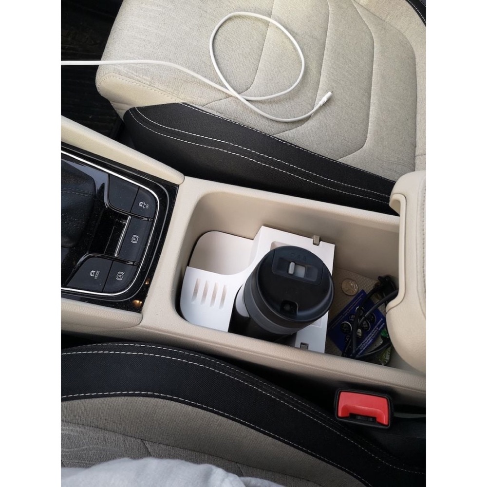 Skoda Kodiaq Uyumlu Kolçak İçi Bardaklık ve Düzenleyici Organizer